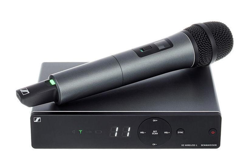SENNHEISER XSW 1-825A RADIOMICROFONO PALMARE CAPSULA E825 RANGE A 548 - 572 MHz