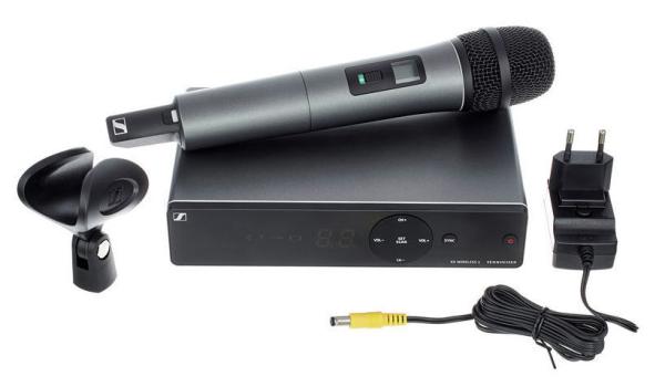 SENNHEISER XSW 1-825A RADIOMICROFONO PALMARE CAPSULA E825 RANGE A 548 - 572 MHz