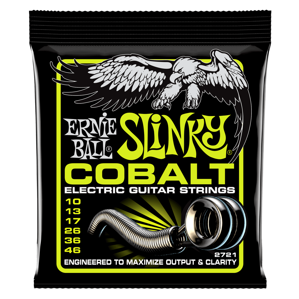 ERNIE BALL COBALT REGULAR SLINKY 2721 MUTA CHITARRA ELETTRICA 10-46