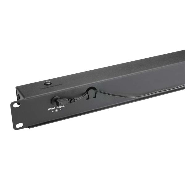 ADAM HALL 87451 PRO ILLUMINAZIONE RACK PROFESSIONALE LED BIANCHI 18 LED 1 UNITA'