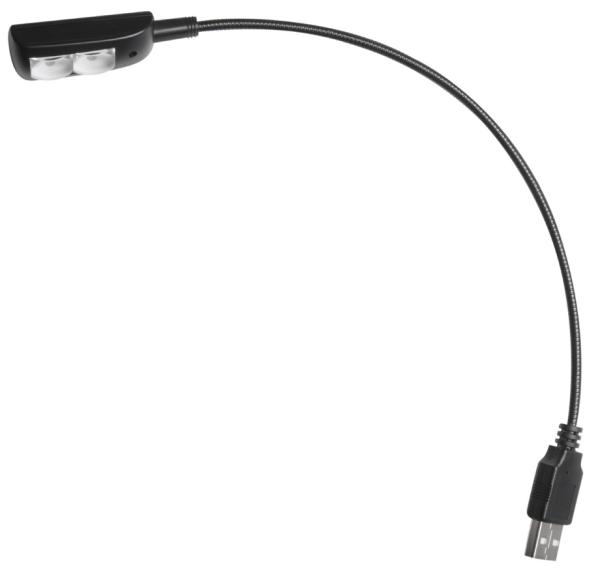 ADAM HALL SLED1-USBPRO LAMPADA USB LED A COLLO D'OCA 2 LEDS ULTRA LUMINOSI