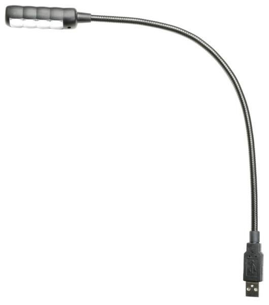 ADAM HALL SLED1-ULTRAUSB LAMPADA LED USB A COLLO D'OCA 4 LEDS COB ULTRA LUMINOSI