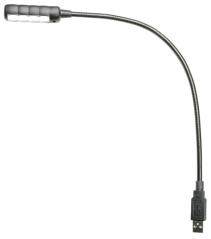 ADAM HALL SLED1-ULTRAUSB LAMPADA LED USB A COLLO D'OCA 4 LEDS COB ULTRA LUMINOSI