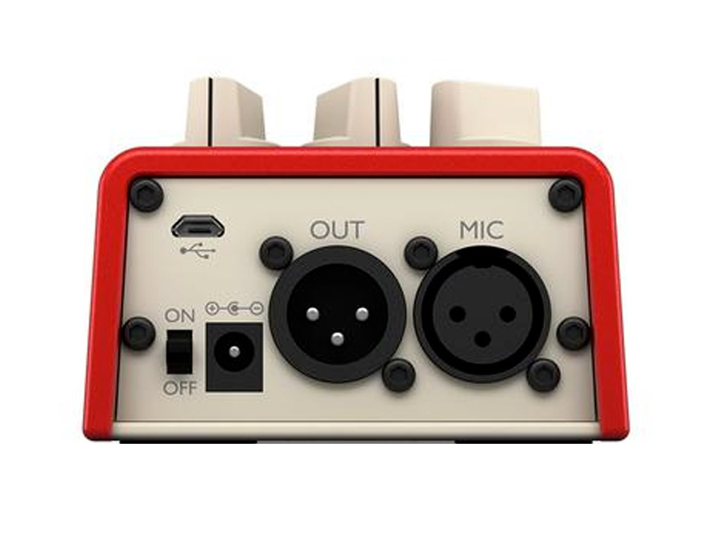 TC HELICON MIC MECHANIC 2 EFFETTO RIVERBERO DELAY E CORREZIONE INTONAZIONE PER VOCE