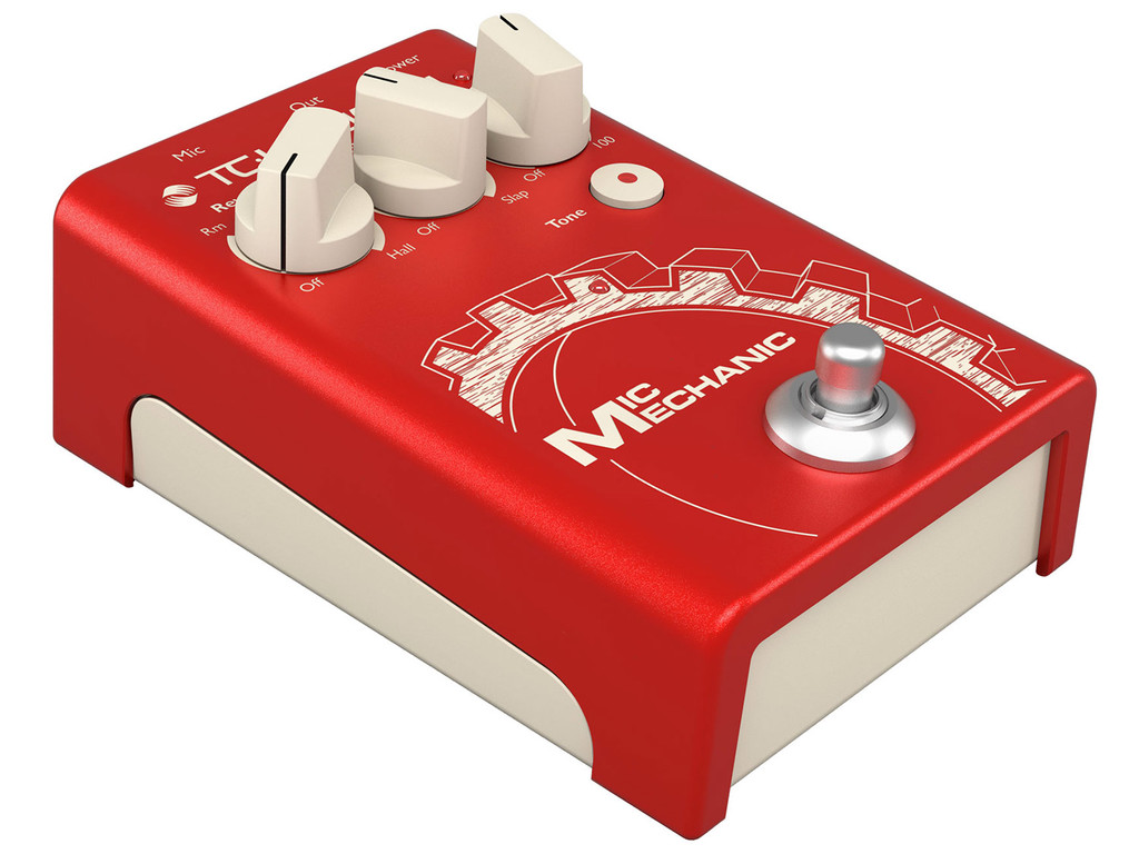 TC HELICON MIC MECHANIC 2 EFFETTO RIVERBERO DELAY E CORREZIONE INTONAZIONE PER VOCE