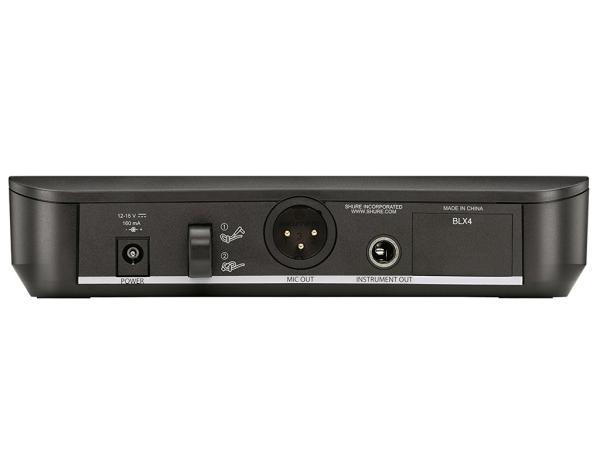 SHURE BLX14E-P98H RADIOMICROFONO COMPLETO SISTEMA WIRELESS PER FIATI ED OTTONI