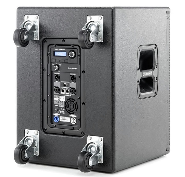 TURBOSOUND iq15B SUBWOOFER ATTIVO 15'' CLASSE D 3000 WATT DISPLAY LCD + USB PER CONTROLLO DSP