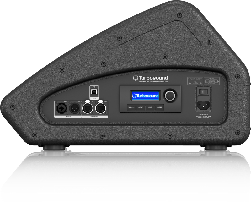 TURBOSOUND TFX122M-AN MONITOR DA PALCO ATTIVO 12" 1100 WATT + DSP KLARK TEKNIK + ULTRANET DIGITAL NETWORK