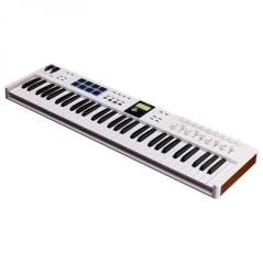 ARTURIA KEYLAB ESSENTIAL MK3 61 WHITE TASTIERA MASTER KEYBOARD MIDI USB 61 TASTI