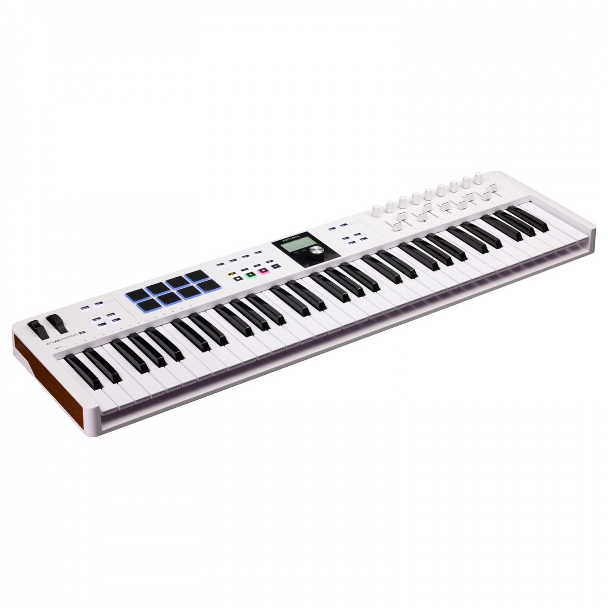 ARTURIA KEYLAB ESSENTIAL MK3 61 WHITE TASTIERA MASTER KEYBOARD MIDI USB 61 TASTI