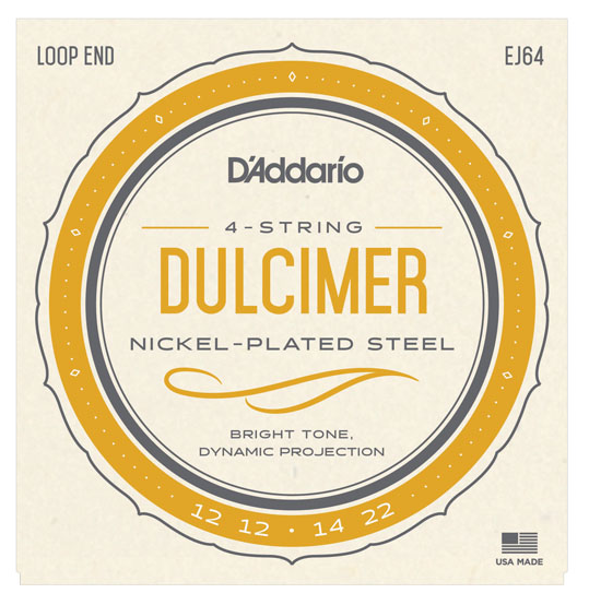 D'ADDARIO EJ64 CORDE PER DULCIMER NIKEL WOUND