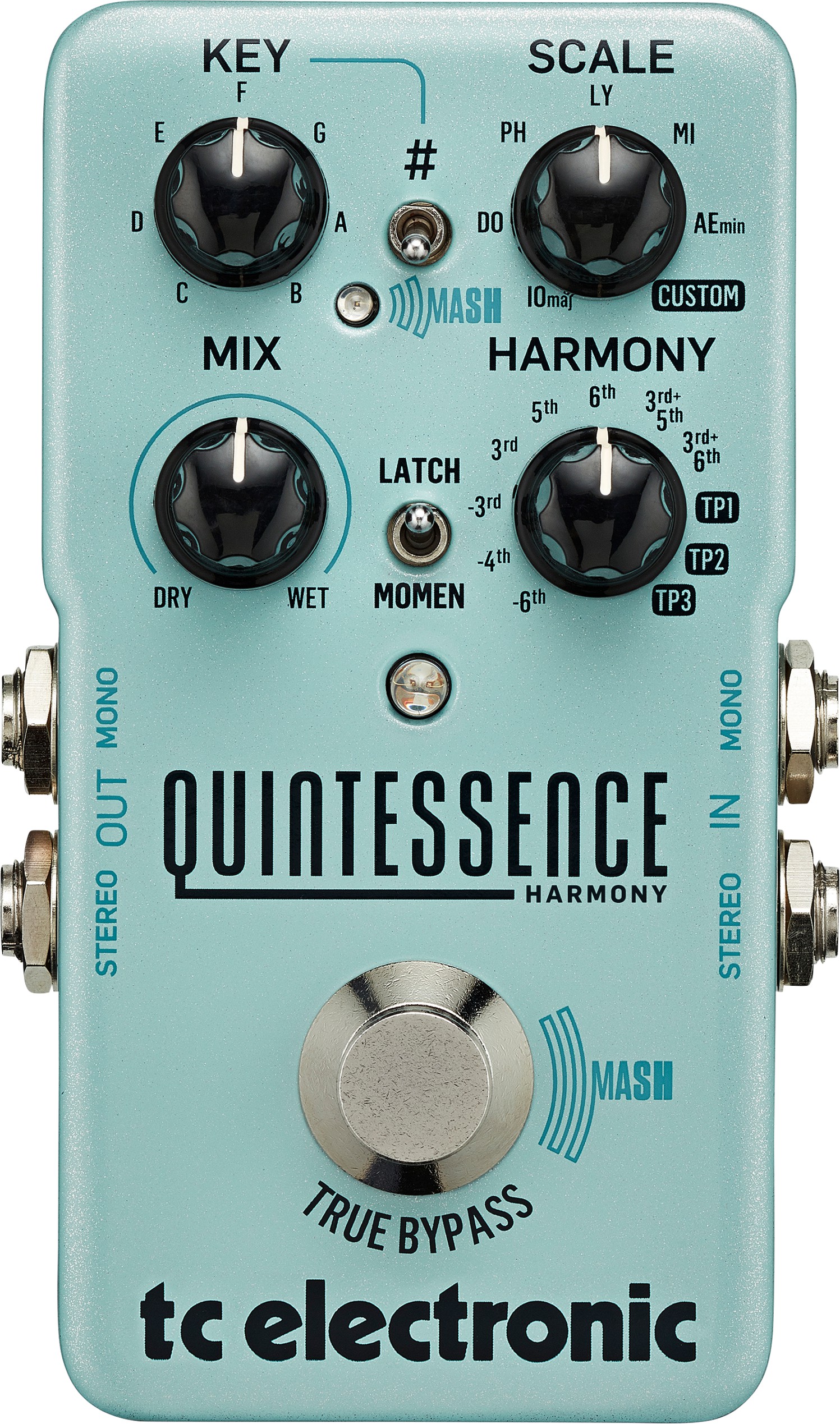 TC ELECTRONIC QUINTESSENCE HARMONIZER EFFETTO A PEDALE PER CHITARRA ELETTRICA
