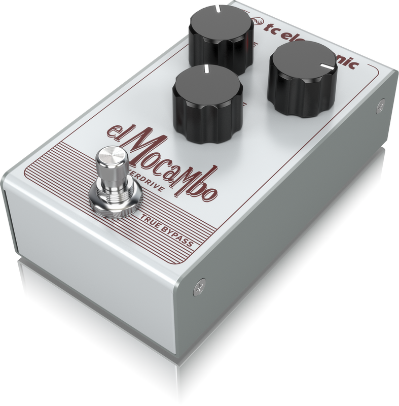 TC ELECTRONIC EL MOCAMBO EFFETTO OVERDRIVE A PEDALE PER CHITARRA TRUE BYPASS