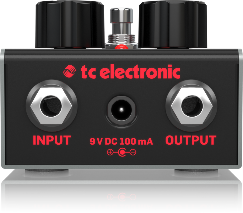 TC ELECTRONIC EYEMASTER METAL EFFETTO DISTORSORE A PEDALE PER CHITARRA TRUE BYPASS