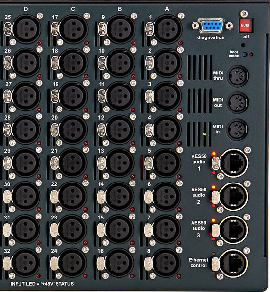 MIDAS DL251 STAGEBOX DIGITALE PROFESSIONALE STAGE BOX 48 IN 16 OUT