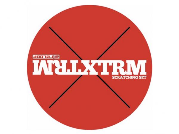RELOOP XTRM SCRATCHING SET RED PANNO ANTISTATICO ROSSO + PELLICOLA