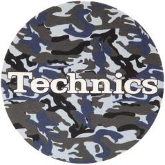 TECHNICS SLIPMATS TAPPETINI GIRADISCHI MIMETICA MARINA MILITARE COPPIA TAPPETINI