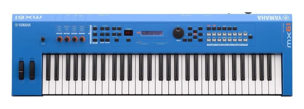 YAMAHA MX61 II BL BLUE WHITE SINTETIZZATORE 61 TASTI BLU