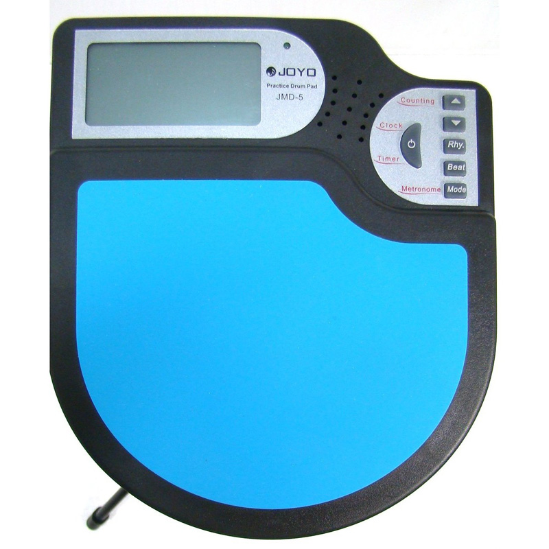 JOYO JMD-05 PAD DRUM PORTATILE DIGITALE ELETTRONICO CON METRONOMO CONTEGGIO OROLOGIO CON TIMER FUNZIONE DISPLAY LCD PER FORMAZIO
