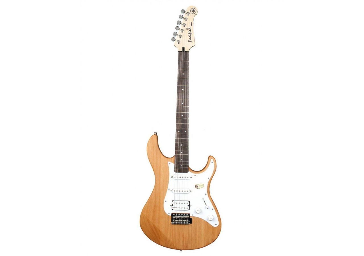 YAMAHA PACIFICA 112J YELLOW NATURAL SATIN CHITARRA ELETTRICA COLORE GIALLO NATURALE SATINATO