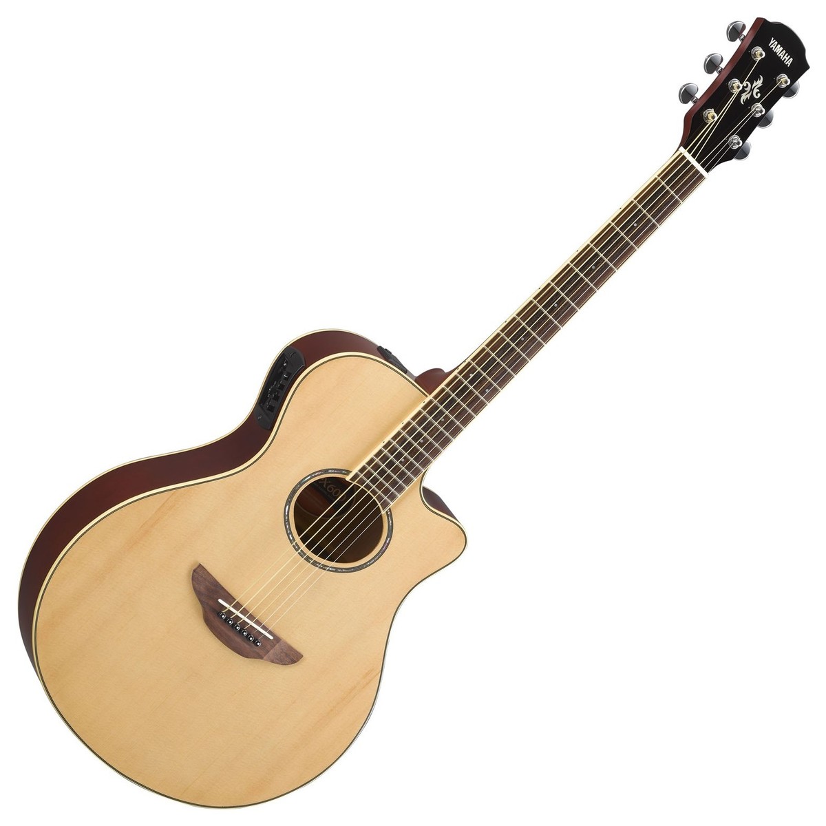 YAMAHA APX600 NT CHITARRA ACUSTICA ELETTRIFICATA SPALLA MANCANTE COLORE NATURALE