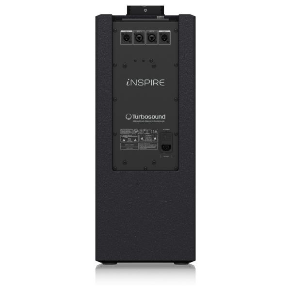 TURBOSOUND IP1000 V2 SISTEMA PA A COLONNA SUBWOOFER 2x8" + TWEETER 9x2,75" POTENZA 1000 WATT + DSP KLARK TEKNIK