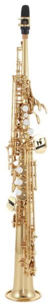 YAMAHA YSS475 II SASSOFONO SOPRANO IN SIB LACCATO ORO IN OTTONE