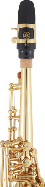 YAMAHA YSS475 II SASSOFONO SOPRANO IN SIB LACCATO ORO IN OTTONE