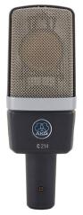 AKG ACOUSTIC AKG C214 SET 2 MICROFONI STUDIO E LIVE A CONDENSATORE LARGO DIAFRAMMA VOCE E STRUMENTI + SOSPENSIONE A RAGNO + CUST