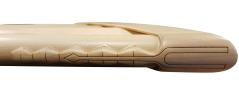 HORA FLAUTO DI PAN SOLIST CONTRALTO IN SOL MADE IN EUROPE + BORSA 12 CANNE LA1-MI3 IN ACERO FORMA CURVA ORNAMENTO BASSO INTAGLIA