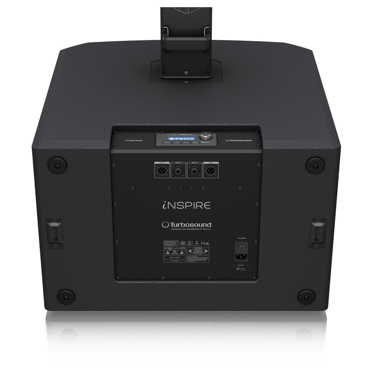 TURBOSOUND IP3000 COLONNA PA SISTEMA INSPIRE 2000W COLORE NERO