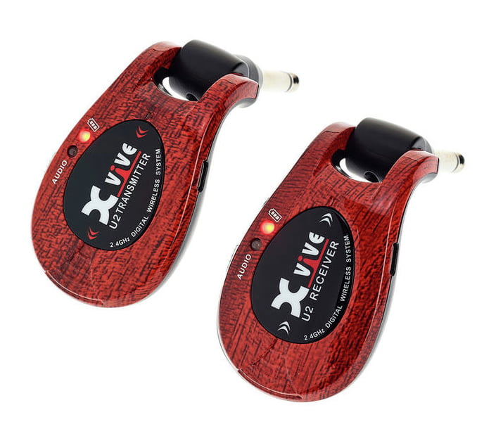 XVIVE U2 RADIOMIROFONO TRASMETTITORE-RICEVITORE SISTEMA RADIO WIRELESS DIGITALE 2 4GHZ DUAL USB RICARICABILE 5 ORE SIGNATURE THO