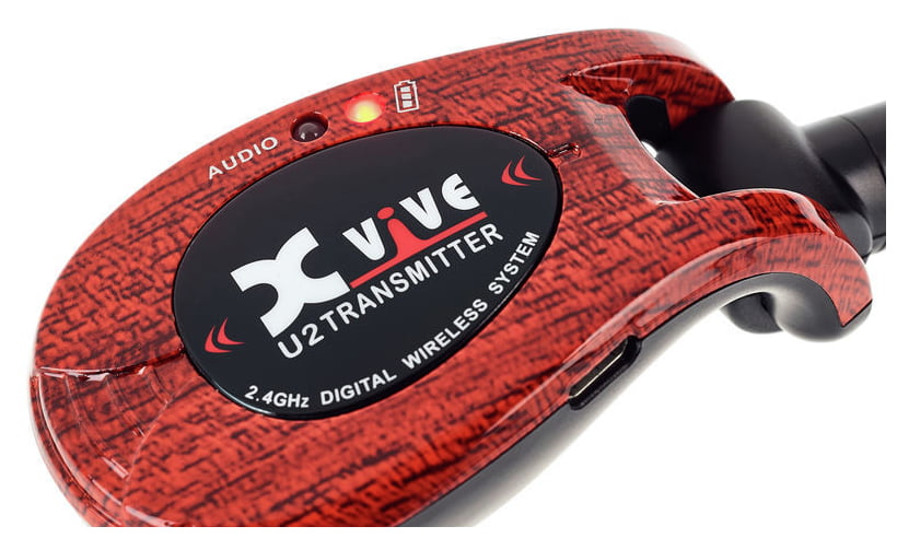 XVIVE U2 RADIOMIROFONO TRASMETTITORE-RICEVITORE SISTEMA RADIO WIRELESS DIGITALE 2 4GHZ DUAL USB RICARICABILE 5 ORE SIGNATURE THO