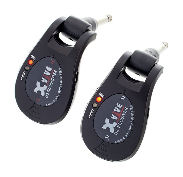 XVIVE U2 RADIOMIROFONO TRASMETTITORE-RICEVITORE SISTEMA RADIO WIRELESS DIGITALE 2 4GHZ DUAL USB RICARICABILE 5 ORE SIGNATURE THO