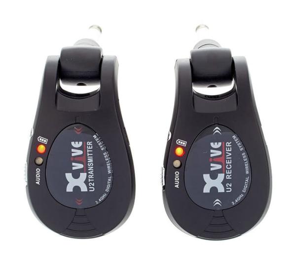 XVIVE U2 RADIOMIROFONO TRASMETTITORE-RICEVITORE SISTEMA RADIO WIRELESS DIGITALE 2 4GHZ DUAL USB RICARICABILE 5 ORE SIGNATURE THO