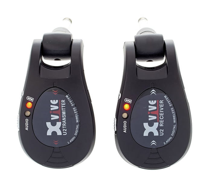 XVIVE U2 RADIOMIROFONO TRASMETTITORE-RICEVITORE SISTEMA RADIO WIRELESS DIGITALE 2 4GHZ DUAL USB RICARICABILE 5 ORE SIGNATURE THO