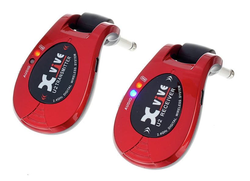 XVIVE U2 RADIOMIROFONO TRASMETTITORE-RICEVITORE SISTEMA RADIO WIRELESS DIGITALE 2 4GHZ DUAL USB RICARICABILE 5 ORE SIGNATURE THO