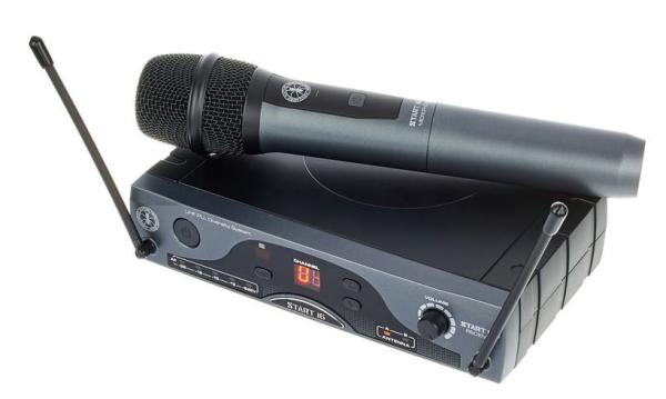 ANT START16 HDM SISTEMA MICROFONICO PALMARE UHF PLL DIVERSITY WIRELESS