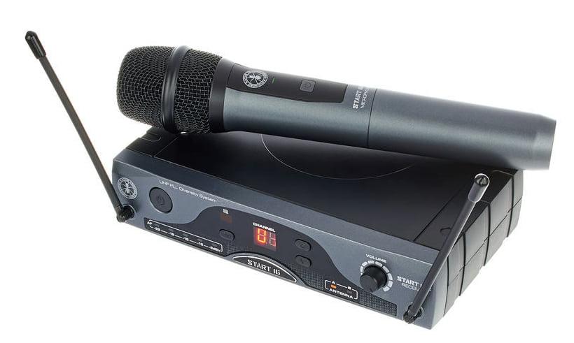 ANT START16 HDM SISTEMA MICROFONICO PALMARE UHF PLL DIVERSITY WIRELESS