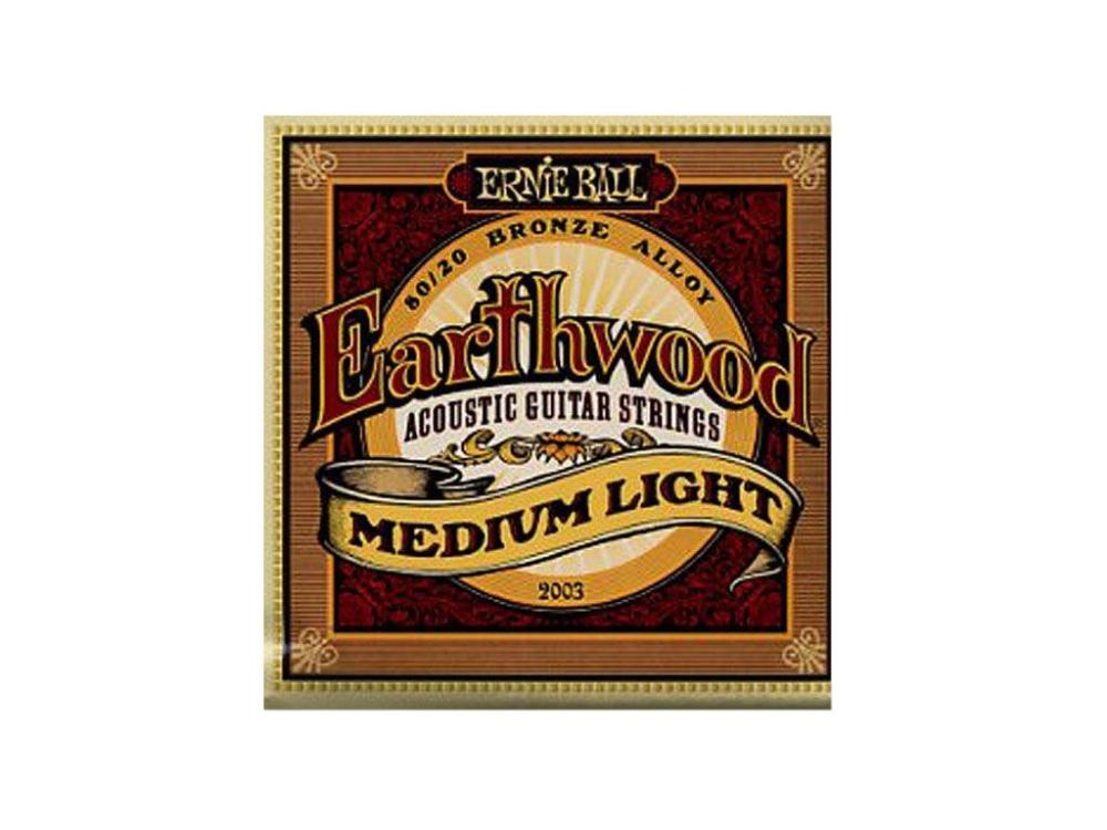 ERNIE BALL ERNIEBALL EARTHWOOD 2003 MUTA PER CHITARRA ACUSTICA T80-20 BRONZE MEDIUM LIGHT