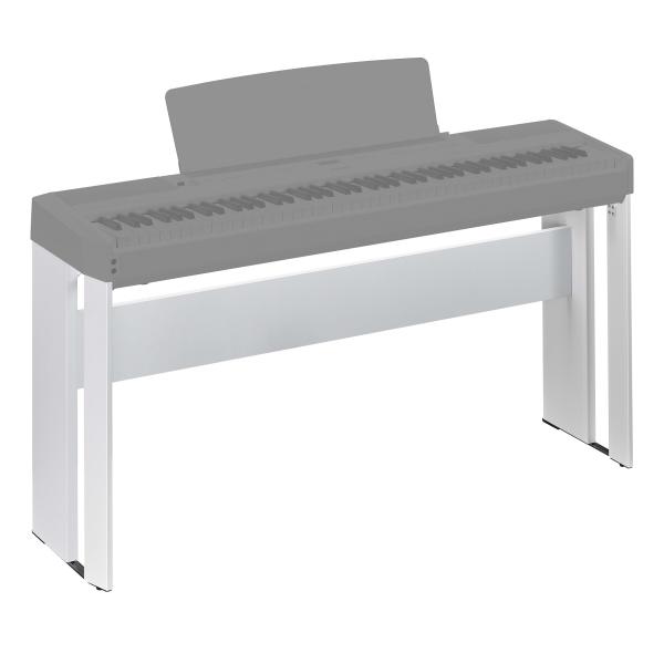 YAMAHA L515 WH SUPPORTO MOBILE LEGNO STAND GAMBE P515 PIANOFORTE COLORE BIANCO