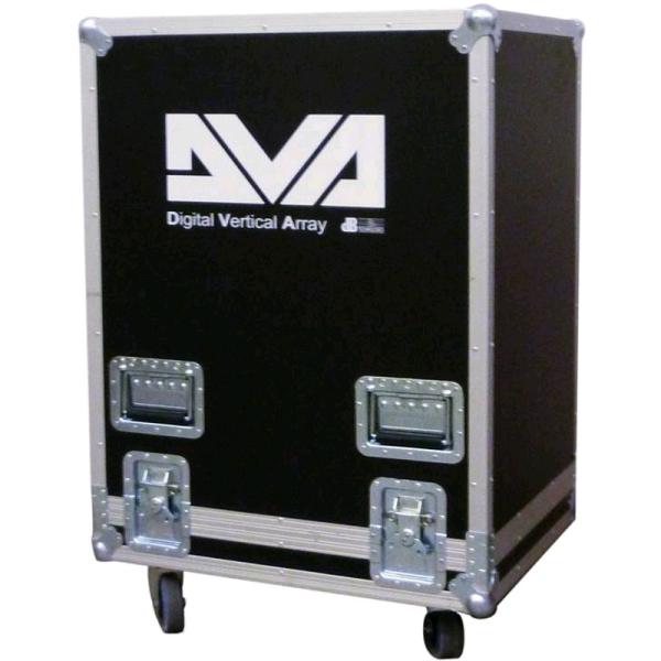 DB TECHNOLOGIES DTF4 FLIGHT CASE DF4 PER 4 MODULI DVA T8 E T4 INCLUSO SKATE DT6