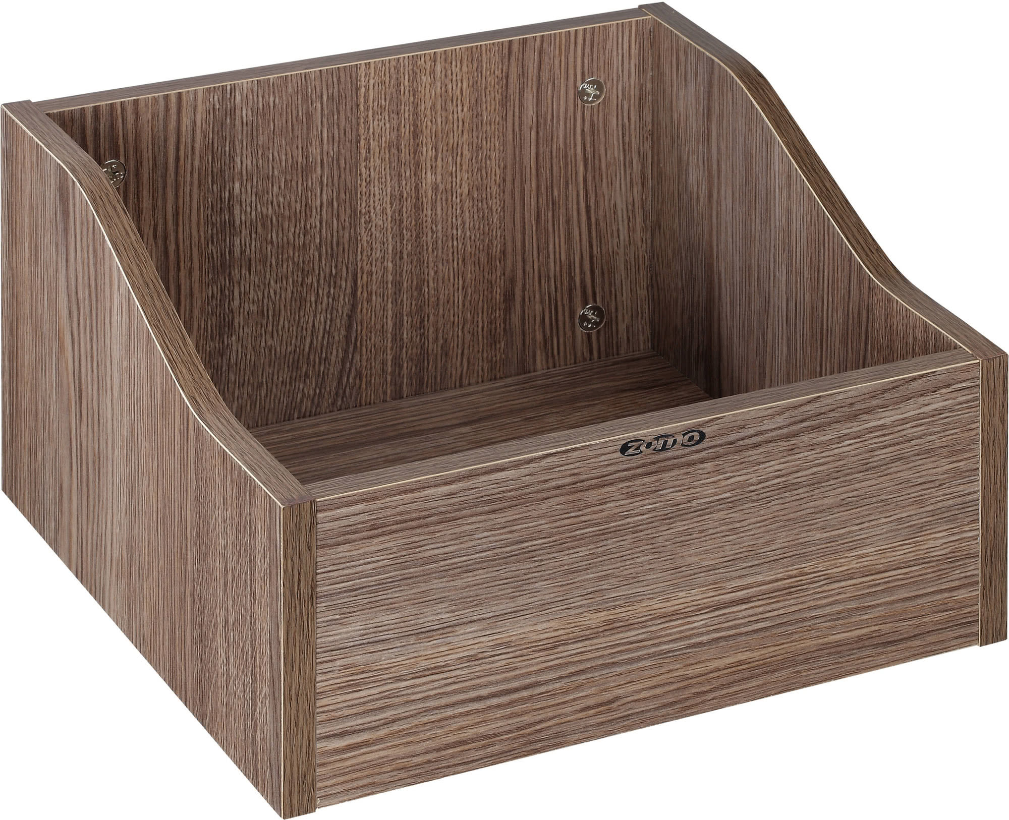 ZOMO VS-BOX100-1 WL BOX PORTA VINILI IN LEGNO FINITURA NOCE