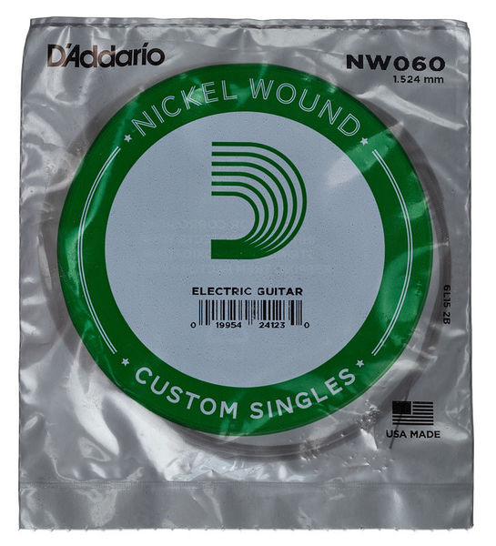 D'ADDARIO NW060 CORDA SINGOLA PER CHITARRA ELETTRICA