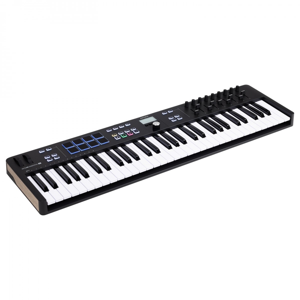 ARTURIA KEYLAB ESSENTIAL MK3 61 BLACK TASTIERA MASTER KEYBOARD MIDI USB 61 TASTI