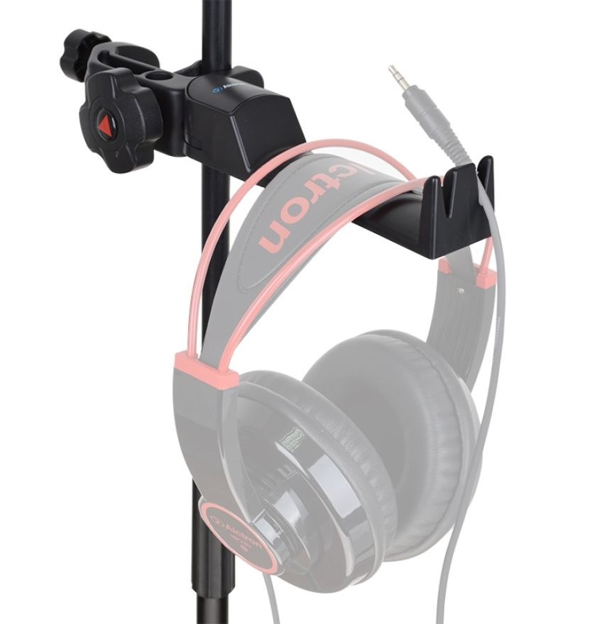 ALCTRON MAS003 SUPPORTO CUFFIE E AURICOLARI STAND CUFFIA DA ASTA MICROFONICA - TAVOLO DESIGN REGOLABILE 360 GRADI