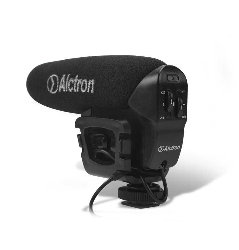 ALCTRON VM6 VIDEOMIC MICROFONO A CONDENSATORE PER VIDEOCAMERA
