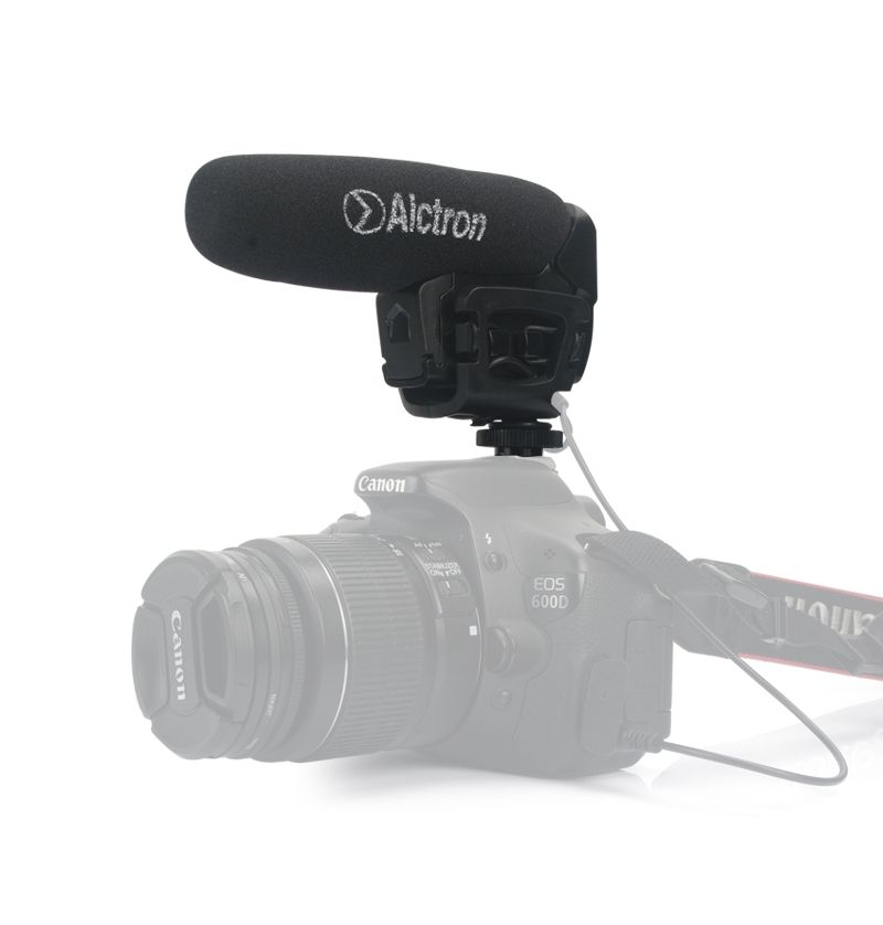 ALCTRON VM6 VIDEOMIC MICROFONO A CONDENSATORE PER VIDEOCAMERA