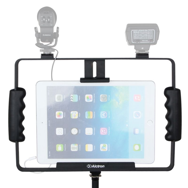 ALCTRON VS22 SUPPORTO TABLET IPAD NOTEPAD UNIVERSALE PORTATILE PRATICO PER FILMMAKER