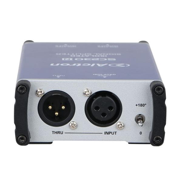 ALCTRON SC230N SPLITTER MICROFONICO DA 1 IN A 2 OUT + THRU